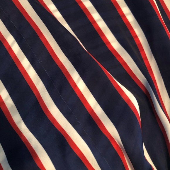 Zara Striped Bodysuit with front knot. - Picture 7 of 8